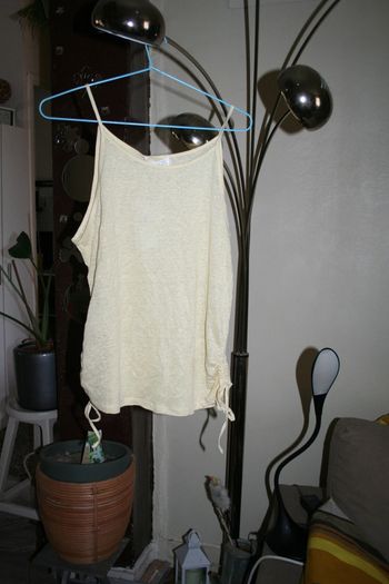 🌸👍Nouveauté 👍Top lin pastel Taille 40 "Mango" neuf 🌸