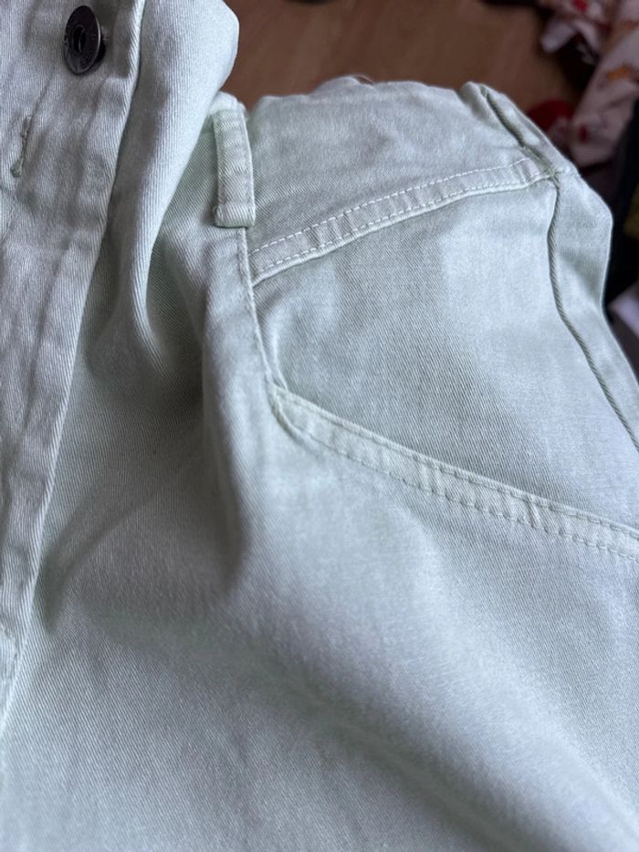 Short taille haute S/M vert d’eau - photo numéro 6
