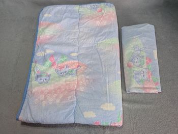 Couverture + Drap Housse - Petits Chats