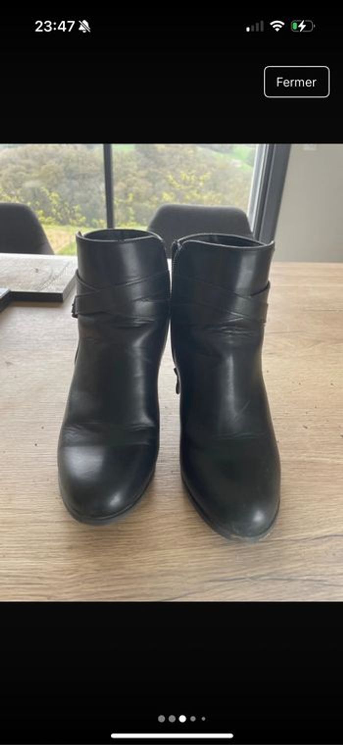 Bottine talon noir - photo numéro 2