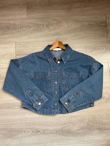 Veste jean Zara bleue 