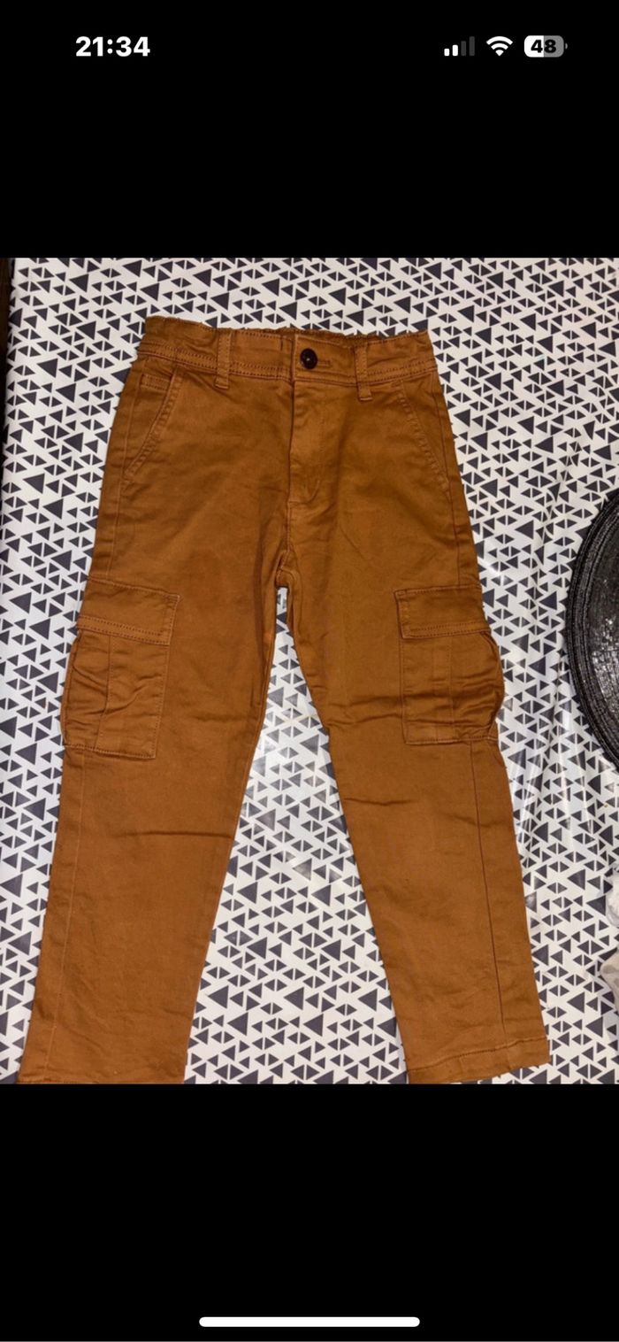 Pantalon  effet cargot