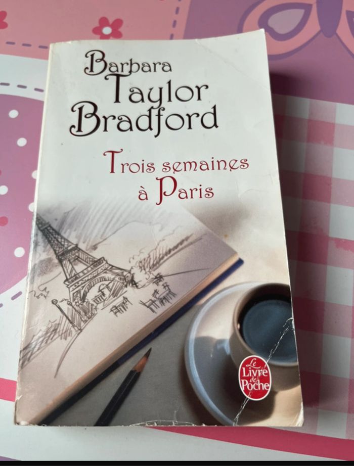 Livre trois semaines à Paris