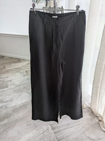 Pantalon jambe large