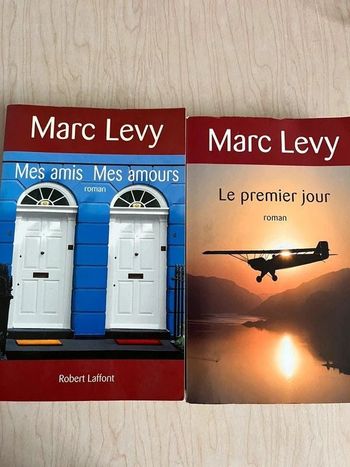 Lot de 2 livres Marc Lévy