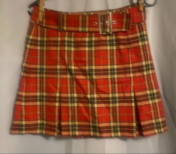 Jupe courte »Bluelita »rouge écossaise