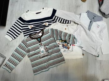 Lot de 4 t-shirt sergent major 18 mois