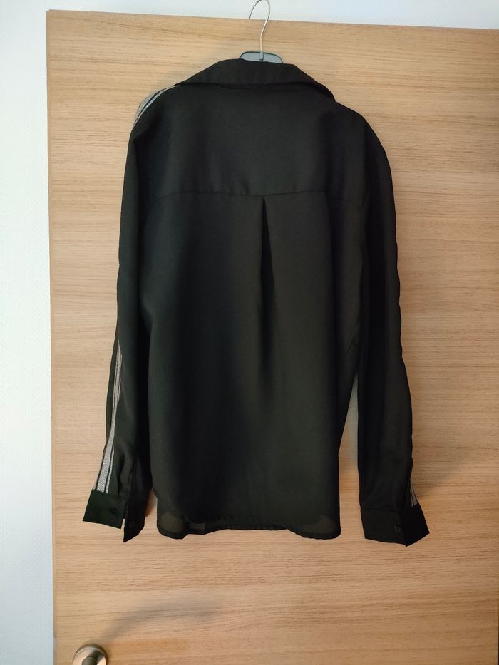 Chemise blouse noires - photo numéro 2