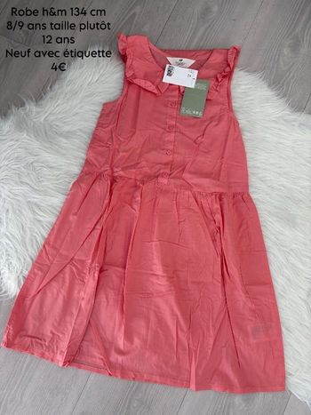 Robe h&m neuf avec étiquette