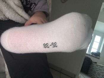 chaussettes blanches