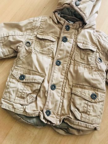 Manteau garçon taille 18 mois beige