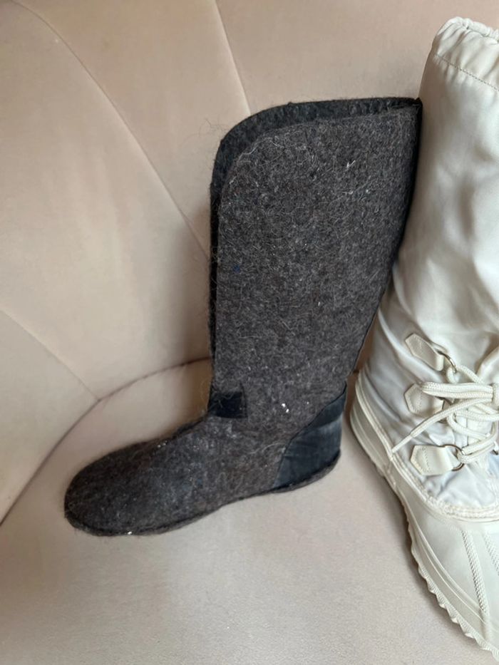 Bottes après-ski vintage 38 - Sorel made in Canada - photo numéro 2