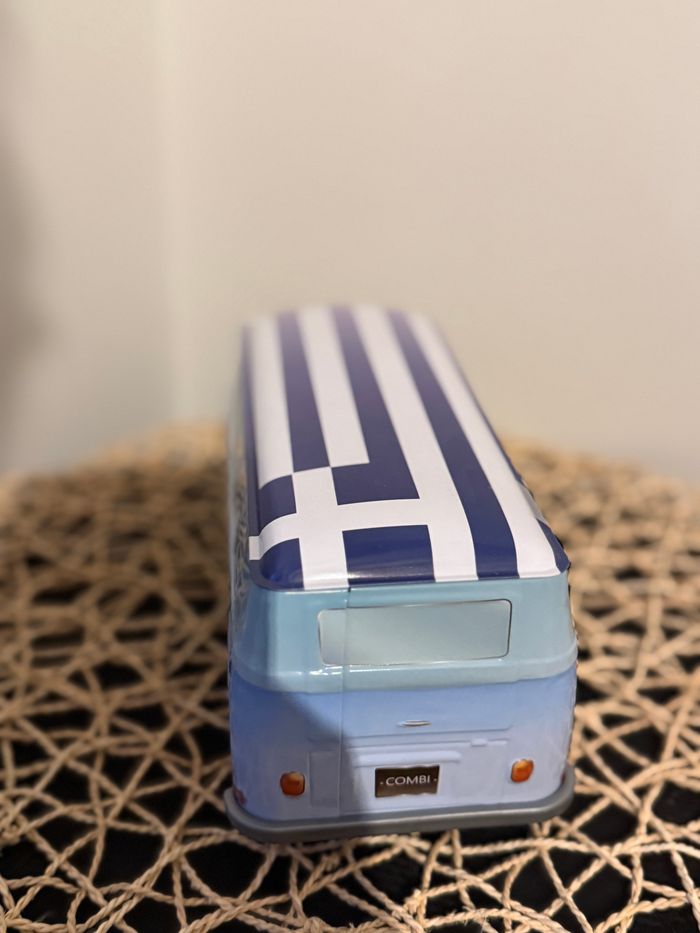 BOITE A BISCUIT TOLE - COMBI VW VOLKSWAGEN - Christian Delorme - photo numéro 3