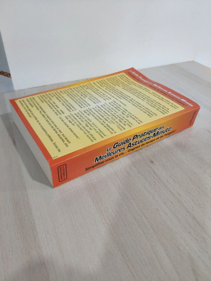 Livre guide pratique des meilleures astuces minute Peyret - photo numéro 3