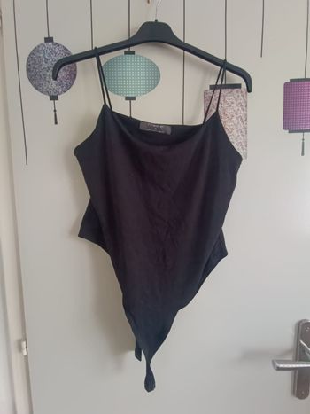 Body noir à bretelles Primark XL