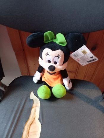 Peluche Minnie halloween Disney +-24 cm neuf