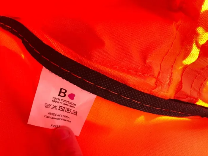 Sacoche sac bandoulière Kappa couleur orange saumon shoulder bag - photo numéro 9