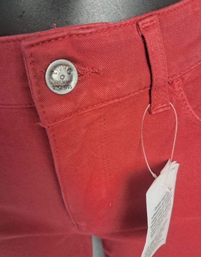 Liu Jo jean bordeau T.34/36 neuf - photo numéro 3