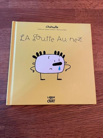 Livre La goutte au nez