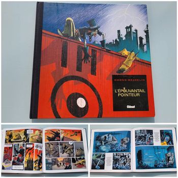 Superbe BD grand format L'Épouvantail pointeur, éditions Glénat