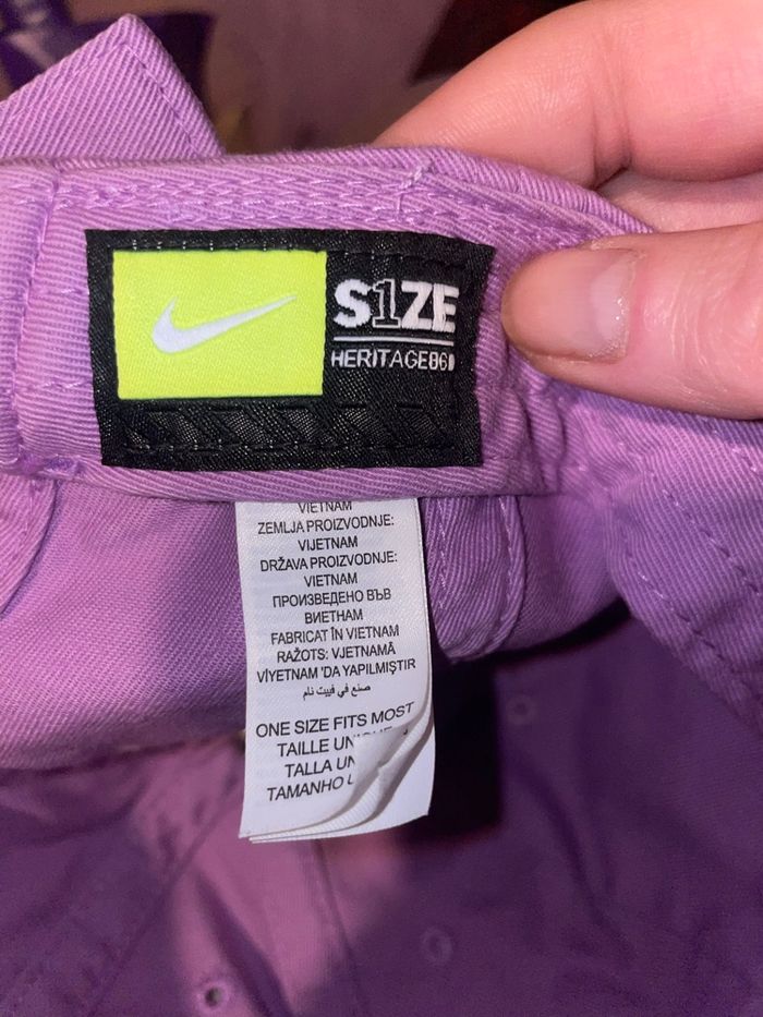 Casquette Nike lilas - photo numéro 6