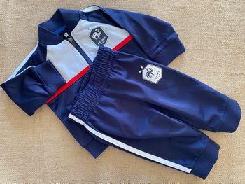 Survêtement bébé garçon FFF Collection oficielle Equipe de France de Football 6 Mois
