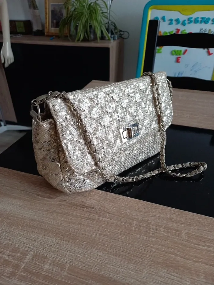 Sac à main doré - photo numéro 3
