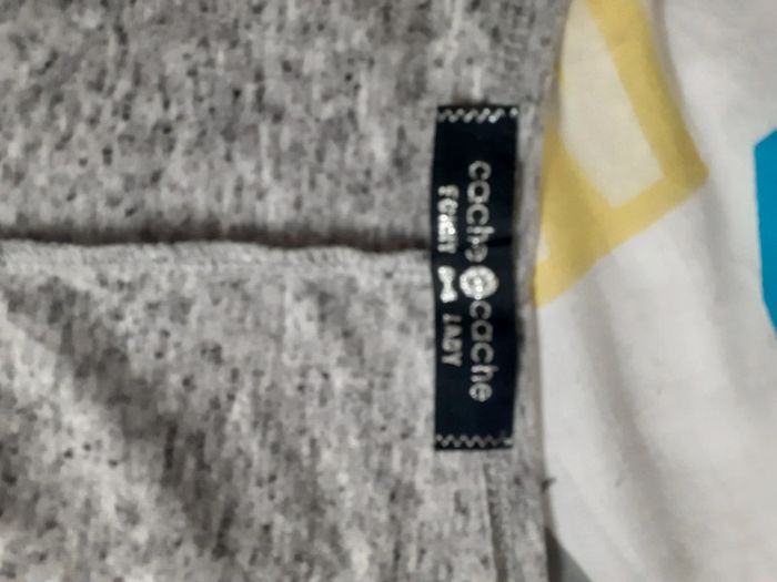 Tee-shirt manches courtes gris M - photo numéro 3