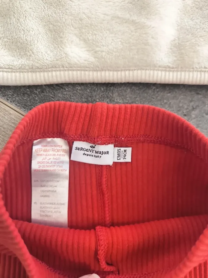 Ensemble de Noël 3 pièces garçon 12 mois sergent major - photo numéro 8