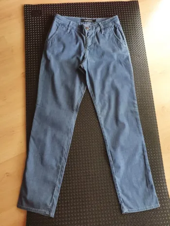 Pantalon bleu jean Kañopé