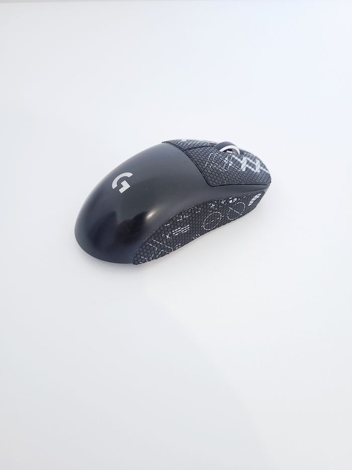 Logitech G Pro X Superlight + Superglide Glass + Grips