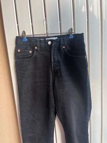 jean droit noir Zara 34