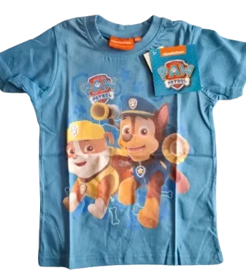 Tee shirt Garçon paw patrol