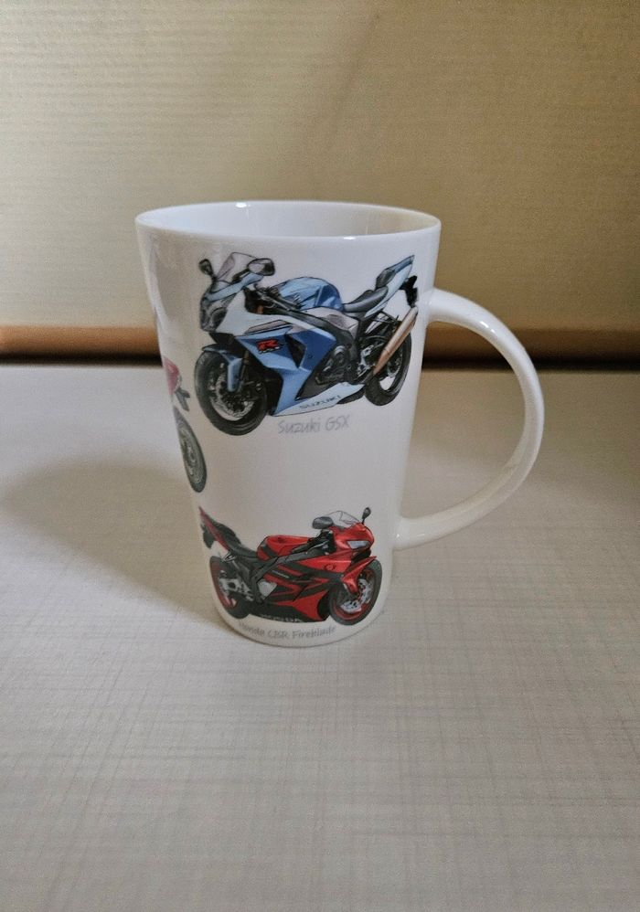 Tasse mug motos 13 cm