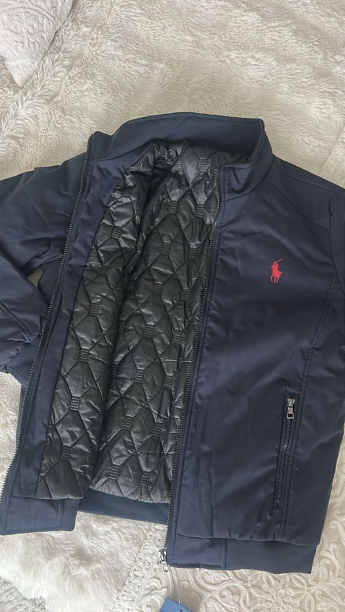 Manteau bleu marine - photo numéro 2