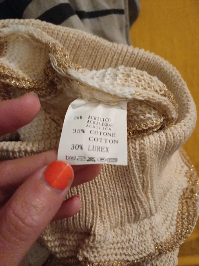 Pantalon crochet lurex Gualap - photo numéro 7