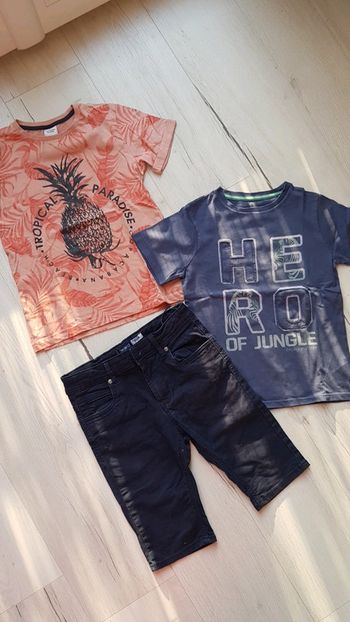 Superbe 3 pièces estival garçon 8ans tao okaidi