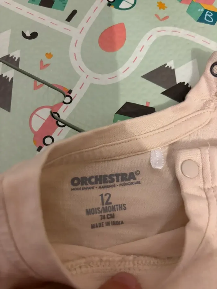 Ensemble t shirt orchestra et pantalon SHEIN 12 mois - photo numéro 2
