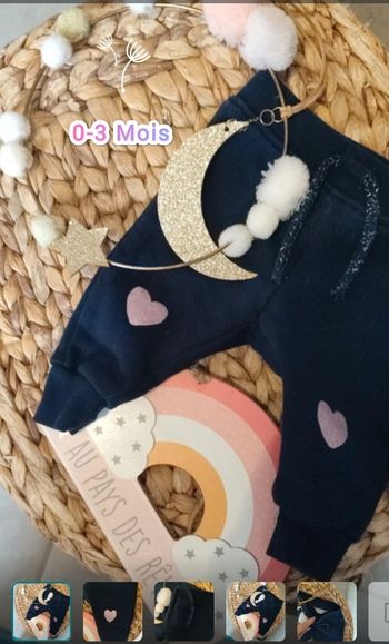 Jogging bébé fille 🎀 0-3 Mois