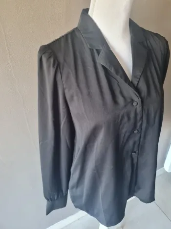 Chemise effet satiné