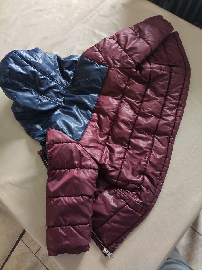 Manteaux violet et bleu kid kanai 24 mois - photo numéro 3