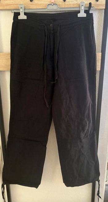 pantalon jambe large