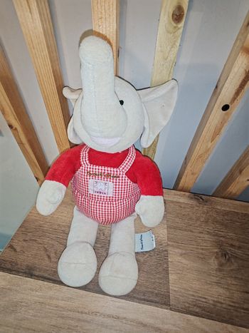 Elephant Bout'chou Salopette rouge