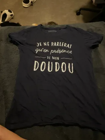 T-shirt à message Wooop Taille M