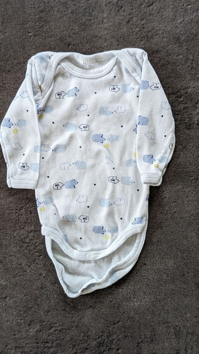 Lot de 7 bodies manches longues 3 mois - photo numéro 5