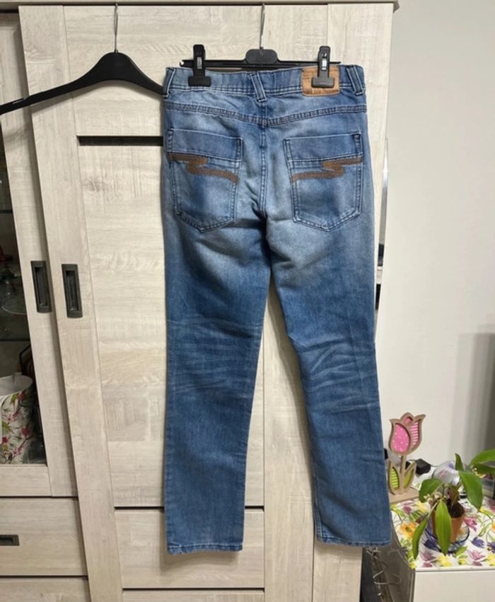 Jean slim bleu taille 38 - photo numéro 2