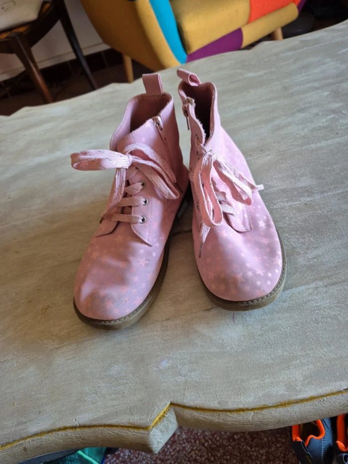 Petite bottines motif etoile