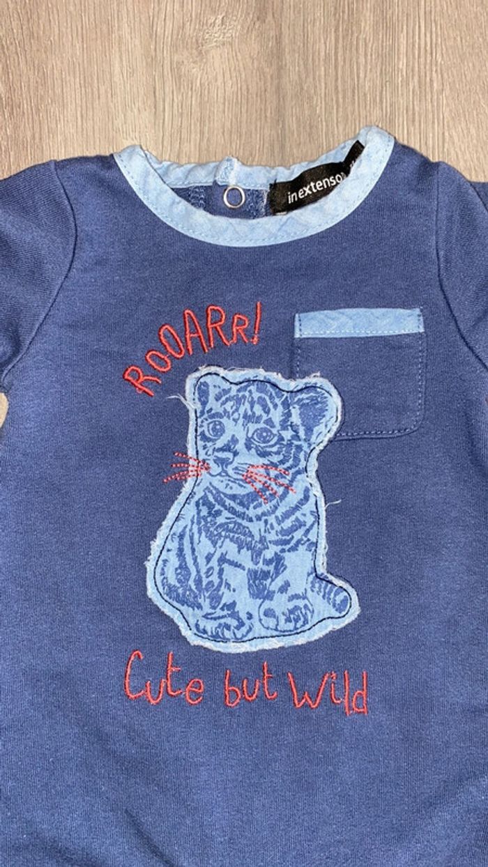 Salopette grenouillère lion - photo numéro 2