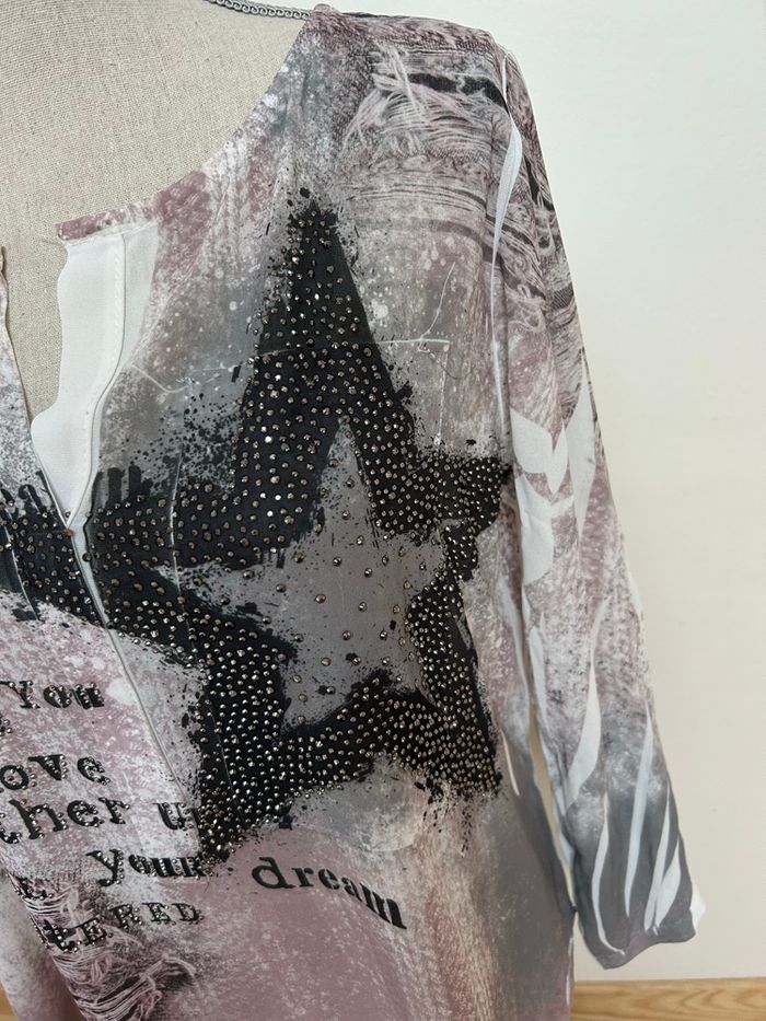 Blouse manches longues - taille S (36) - photo numéro 3