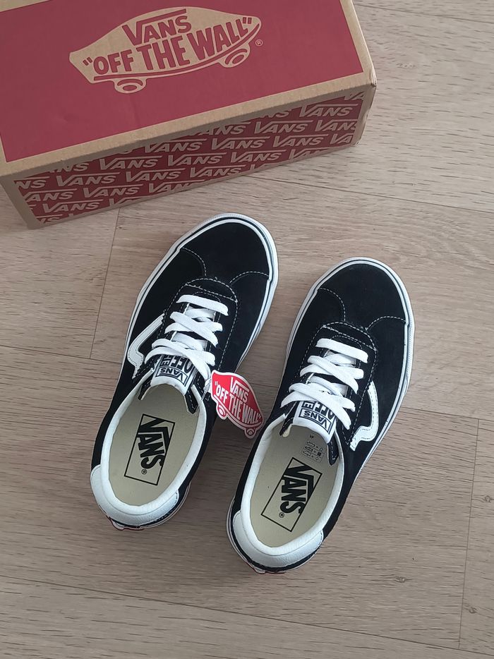 Chaussures vans old skool noir taille 35 neuves - photo numéro 7